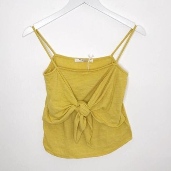 Project Social T | NEW Yellow Knot Front Tank - Picture 1 of 6